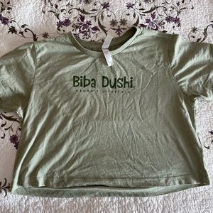Croped y-shirt